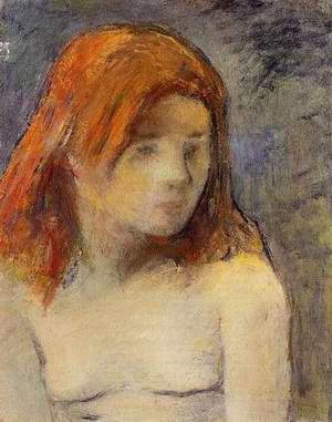 Bust Of A Nude Girl