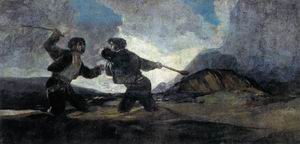 Duel with Cudgels 1820-23