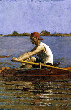 John Biglin in a Single Scull 1873-74