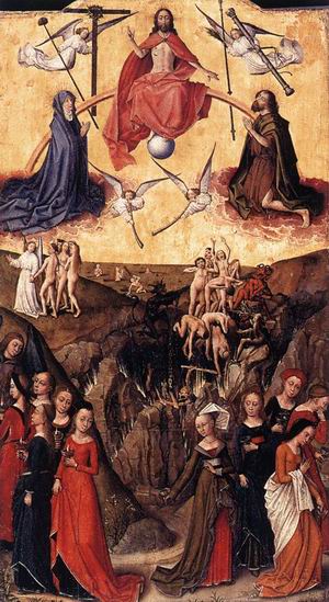Last Judgment anf the Wise and Foolish Virgins 1450s and c. 1480