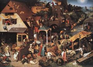 Netherlandish Proverbs 1559