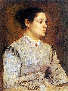 Portrait of a Young Woman 1864-65