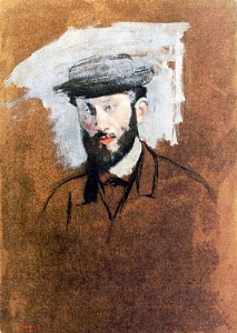 Portrait of Eugene Manet study 1875