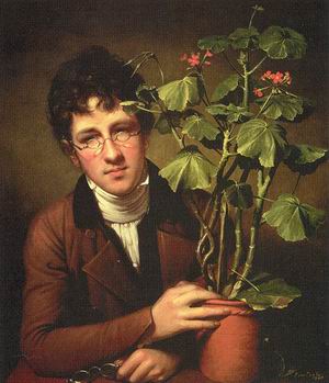 Rubens Peale with a Geranium 1801