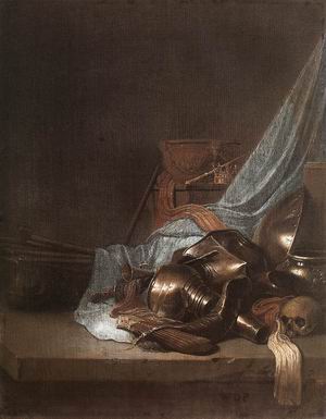 Still-Life with Weapons and Banners 1636