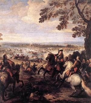 The Crossing of the Rhine by the Army of Louis XIV, 1672