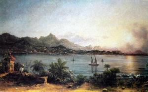 The harbor at Rio de Janiero