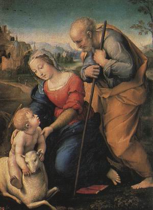 The Holy Family with a Lamb, 1507