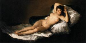 The Nude Maja (La Maja Desnuda) 1799-1800