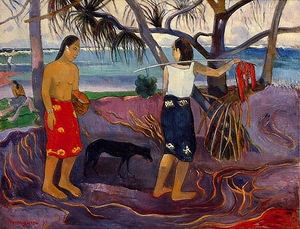 Under the Pandanus, 1891