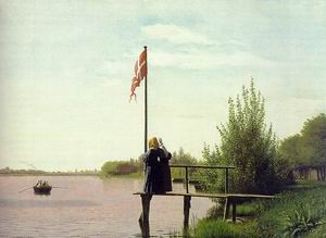 View of Lake Sortedam 1838