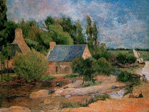 Washerwomen at Pont-Aven 1886