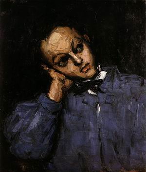 Young Man Leaning on His Elbow 1867-68