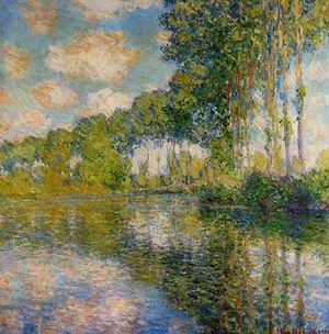 Poplars on the Banks of the River Epte 1891-1892