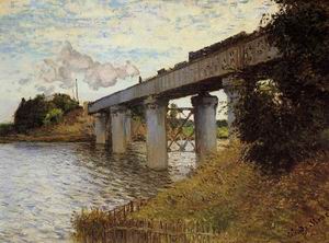 The Railway Bridge at Argenteuil2 1874