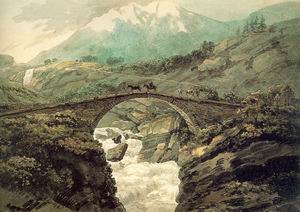 Bridge near Mount Grimsel 1770