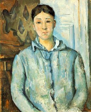 Madame Cezanne in Blue c.1886