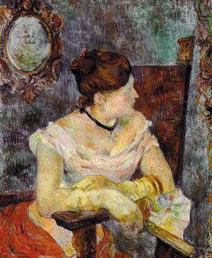 Madame Mette Gauguin in Evening Dress, 1884