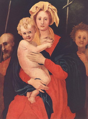 Madonna and Child with St. Joseph and Saint John the Baptist 1521-22