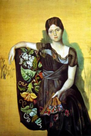 Portrait of Olga in an Armchair