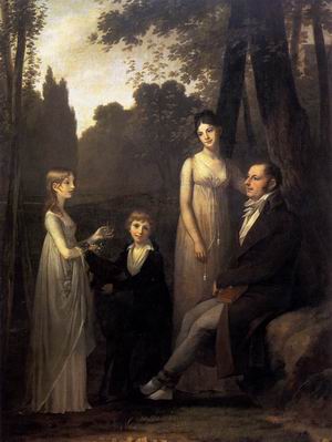 Rutger Jan Schimmelpenninck with his Wife and Children 1801-02