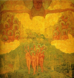 Sketch for fresco. Triumph of the Skies 1907