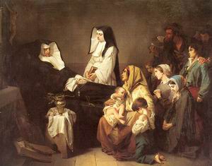 The Death of a Sister of Charity 1850