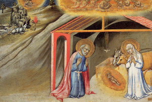 The Nativity and the Annunciation to the Shepherds 1450-55