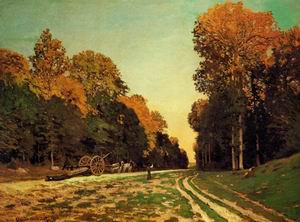 The Road from Chailly to Fontainebleau 1864