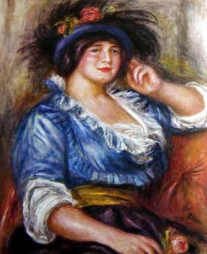 Woman in Blue, 1913