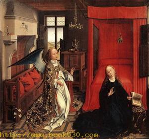 Annunciation Triptych (central panel) c. 1440