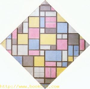 Composition with Grid VII (Lozenge) 1919