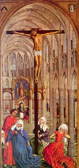 Crucifixion in a Church, 1445