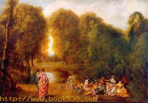 Gathering in a Park 1718