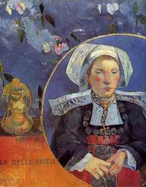 La Belle Angele Aka Madame Angele Satre The Inkeeper At Pont Aven