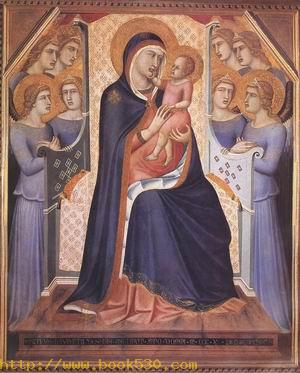 Madonna Enthroned with Angels 1340