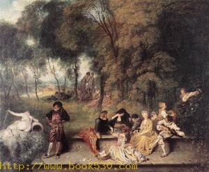 Merry Company in the Open Air 1716-19