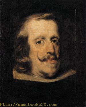 Portrait of Philip IV (fragment) 1657-60