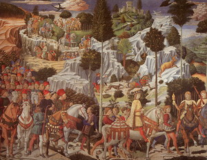 Procession of the Magus Gaspar 1459