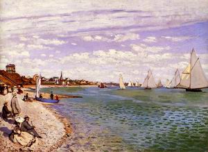 Regatta at Sainte-Adresse 1867