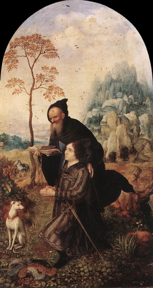 St Anthony with a Donor 1508
