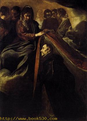 St Ildefonso Receiving the Chasuble from the Virgin c. 1620