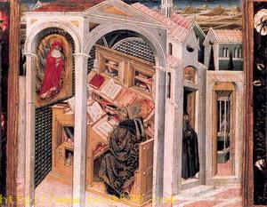 St. Jerome Appearing to St. Augustine 1465