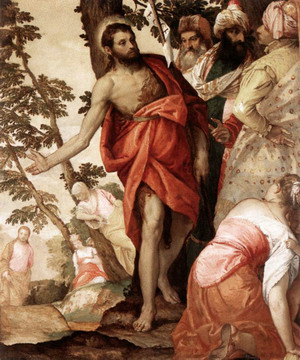 St John the Baptist Preaching c. 1562