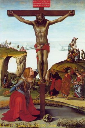 The Crucifixion with St. Mary Magdalen c. 1500