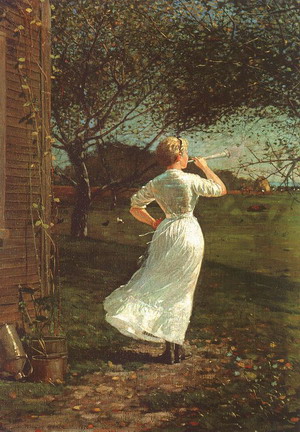 The Dinner Horn, 1870