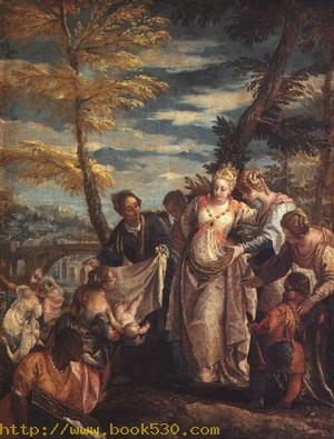 The Finding of Moses, approx. 1570-75