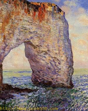 The Manneport near Etretat 1885-1886