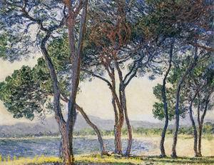 Trees by the Seashore at Antibes 1888