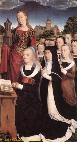 Triptych of the Family Moreel (right wing) 1484